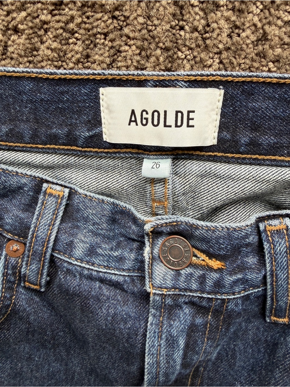 Agolde Low Curve Jean in Pendulum - Picture 6 of 11